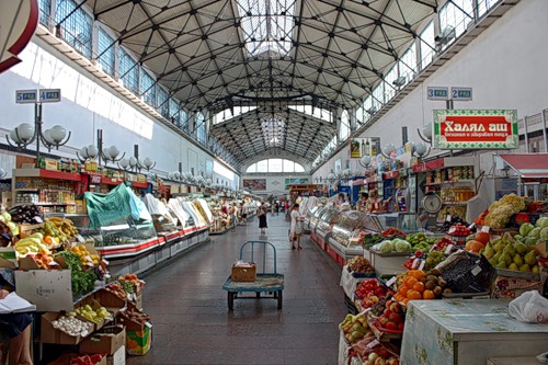 Крытый рынок Саратов, Россия