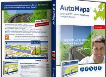 AutoMapa ( ver.6.5.0 ) + карта Europe 1006 Navteq ( 2010 ).