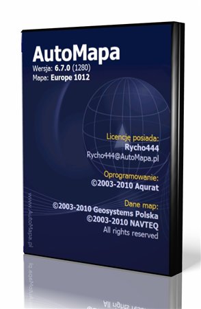 AutoMapa 6.7. Europe Russia