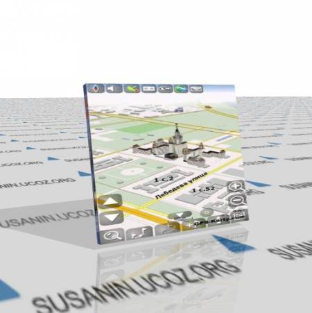 Скачать Трёхмерные модели объектов и зданий - 3d модели для навител