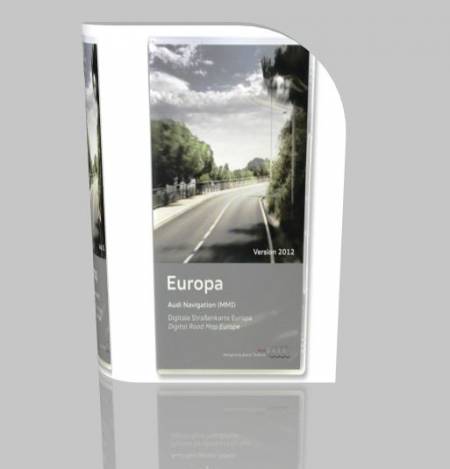 Навигация для Audi MMI High (MMI 2G) Navigation DVD Edition 2012 Europe
