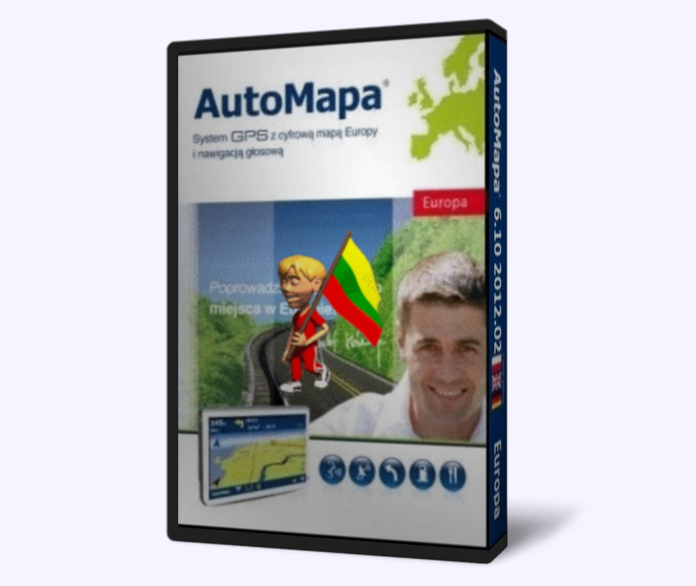 AutoMapa 6.10c EU Final (картa 2012.04)